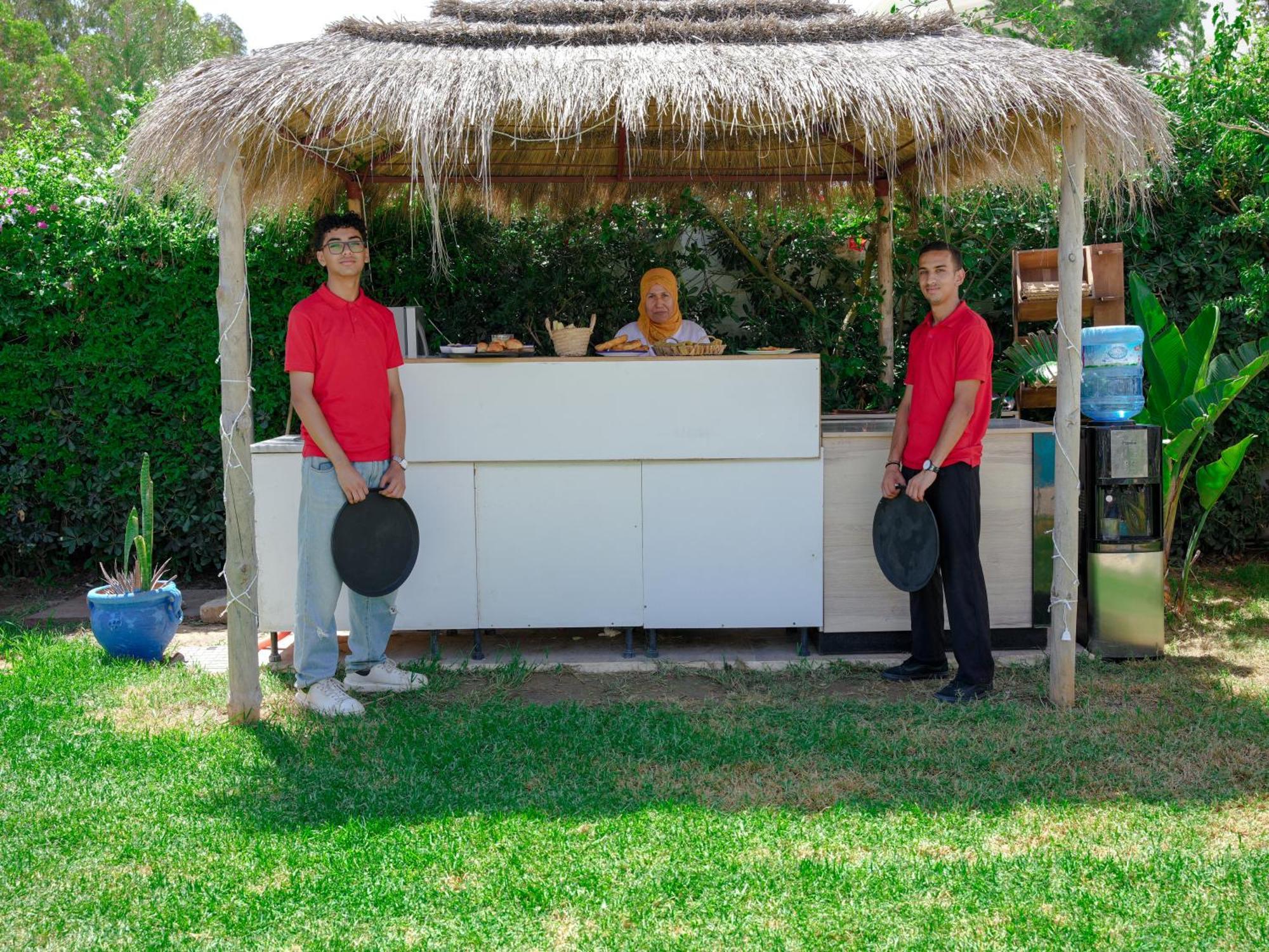 Dar Oguz Hotel Hammam al Ghazzaz Bagian luar foto